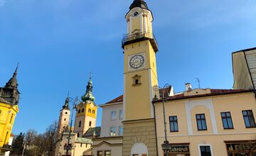 FOTO: Hodinová veža v Banskej Bystrici je dominantou mesta