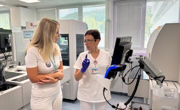 FOTO: Automatizovaná linka v Rooseveltovej nemocnici