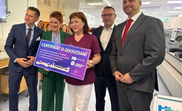 FOTO: Automatizovaná linka v Rooseveltovej nemocnici