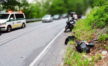 FOTO: Nehody motocyklistov v Banskobsytrickom kraji