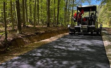 FOTO: Výstavba cesty medzi Rohoznou a Michalovou