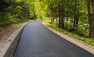 FOTO: Výstavba cesty medzi Rohoznou a Michalovou
