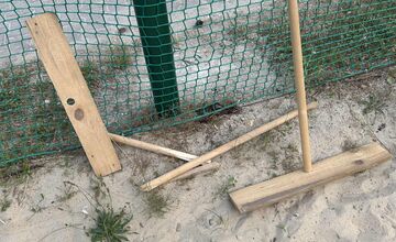 FOTO: Volejbalové ihrisko na Rudohorskej v Sásovej