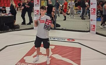 FOTO: Mladý talentovaný športovec Adam Lupták