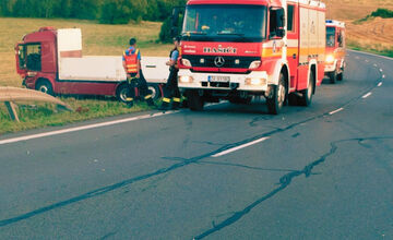 FOTO: FOTO: V Dobrej Nive pri Zvolene sa zrazili štyri autá