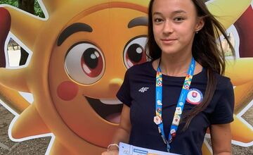 FOTO: Nina Hejčíková z Banskej Bystrice získala bronzovú medailu