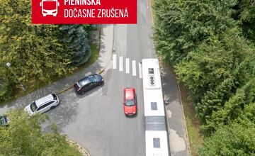 FOTO: Pieninská ulica bude zrekonštruovaná