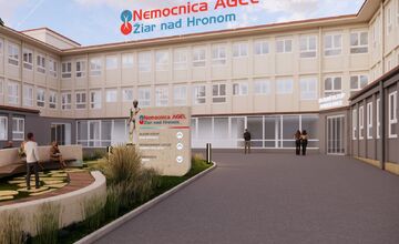 FOTO: Modernizácie nemocnice v Žiari nad Hronom