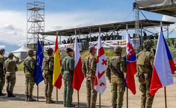 FOTO: Najväčšie medzinárodné cvičenie v Lešti preverilo pripravenosť obrany Slovenska