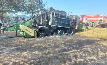 FOTO: Technická porucha spôsobila požiar