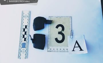 FOTO: Policajná akcia vo Fiľakove