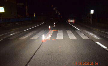 FOTO: Vodič zrazil vo Zvolene chodca, ktorý utrpel vážne zranenia