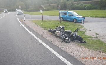 FOTO: Dopravná nehoda pri Telgárte