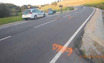 FOTO: Dopravná nehoda pri Telgárte