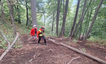 FOTO: Turista uviazol na ferrate Výzva