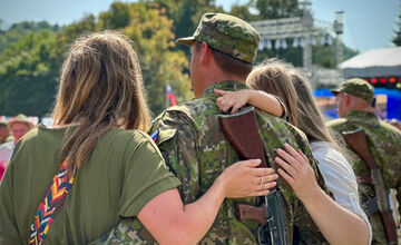 FOTO: Fotografie z oslavy 81. výročia SNP zachytávajú aj silné a dojímavé momenty