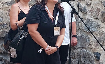 FOTO: Dano Heriban má v Kremnici svoj reliéf, odhalili ho hereckí kolegovia