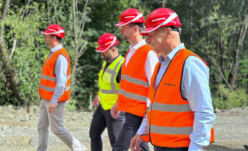 FOTO: Nová cesta na Pršiansku terasu naberá reálne kontúry