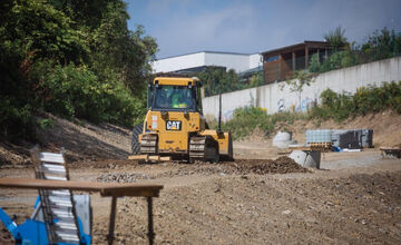 FOTO: Nová cesta na Pršiansku terasu naberá reálne kontúry
