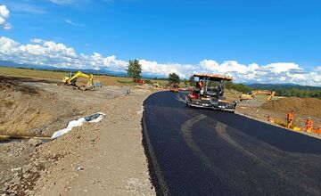 FOTO: Obnova mosta na Sliači