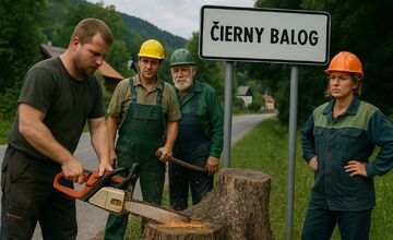 FOTO: Takto vidí ChatGPT obce v Banskobystrickom kraji
