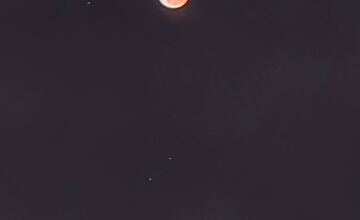 FOTO: Takto zachytili krvavý supermesiac Bystričania či Zvolenčania