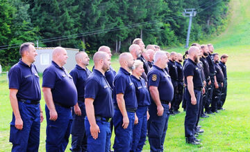 FOTO: Pri Banskej Bystrici sa konalo spoločné cvičenie slovenskej a maďarskej polície