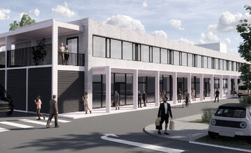 FOTO: Chátrajúce gymnázium vo Zvolene sa premení na moderné centrum s prácou pre stovku ľudí 