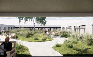 FOTO: Chátrajúce gymnázium vo Zvolene sa premení na moderné centrum s prácou pre stovku ľudí 