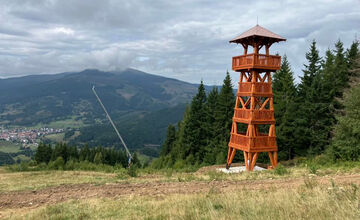 FOTO: Nová rozhľadňa v Telgárte