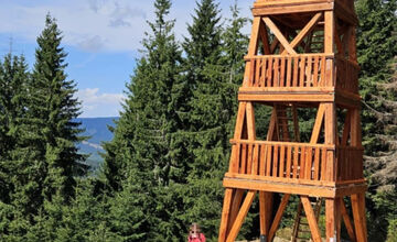 FOTO: Nová rozhľadňa v Telgárte