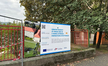 FOTO: 65-ročná budova ZŠ SNP v Bystrici prechádza komplexnou rekonštrukciou