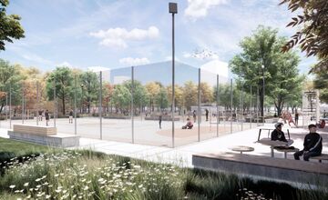 FOTO: Revitalizácia mestského parku v Banskej Bystrici