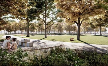 FOTO: Revitalizácia mestského parku v Banskej Bystrici