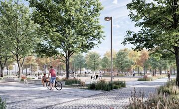 FOTO: Revitalizácia mestského parku v Banskej Bystrici