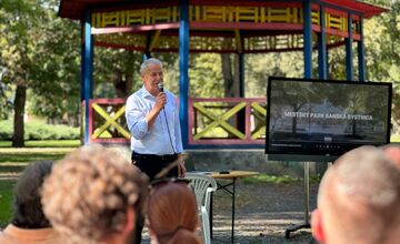 FOTO: Revitalizácia mestského parku v Banskej Bystrici