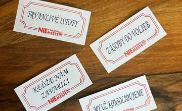 FOTO: Utorokový protest v Banskej Bystrici