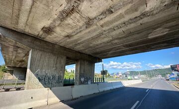 FOTO: Most v Kremničke bol v havarijnom stave