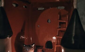 FOTO: Keramický svietnik zo Štiavnice nadchol ľudí