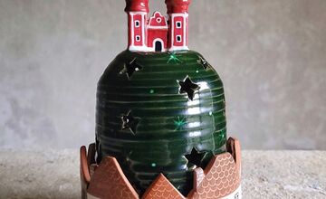 FOTO: Keramický svietnik zo Štiavnice nadchol ľudí