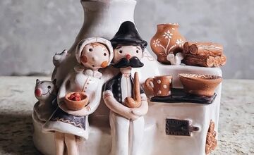 FOTO: Keramický svietnik zo Štiavnice nadchol ľudí