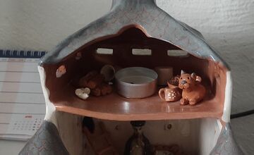 FOTO: Keramický svietnik zo Štiavnice nadchol ľudí