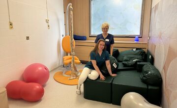 FOTO: Nemocnica v Banskej Bystrici má za sebou prvý pôrod na gauči