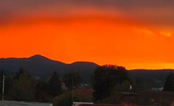 FOTO: Zvolenčanov uchvátil západ slnka