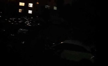 FOTO: Tma v uliciach Lučenca