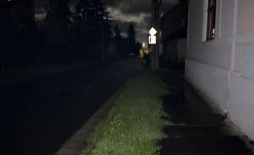 FOTO: Tma v uliciach Lučenca