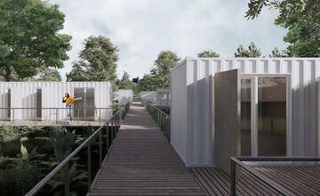 FOTO: Ekokemp prinesie udržateľné ubytovanie pre turistov a cyklistov