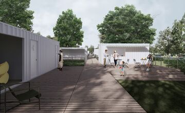 FOTO: Ekokemp prinesie udržateľné ubytovanie pre turistov a cyklistov