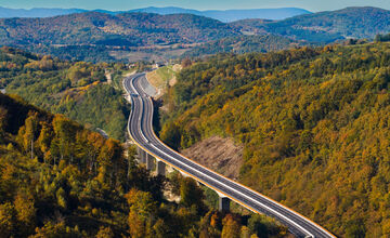 FOTO: Mostná estakáda v údolí Krivánskeho potoka