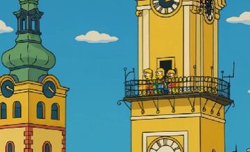 FOTO: Simpsonovci dorazili aj do Banskej Bystrice